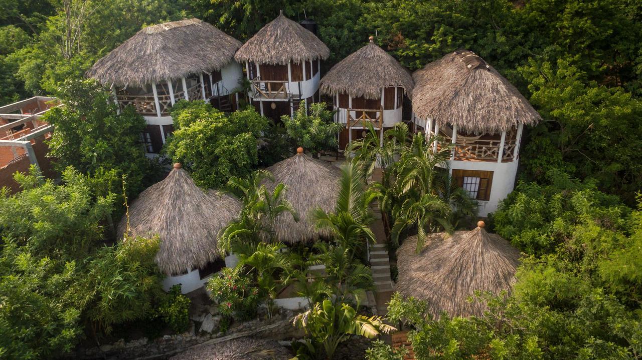 Cabanas Biuzaa Zipolite Exteriör bild