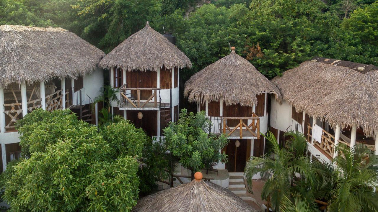 Cabanas Biuzaa Zipolite Exteriör bild